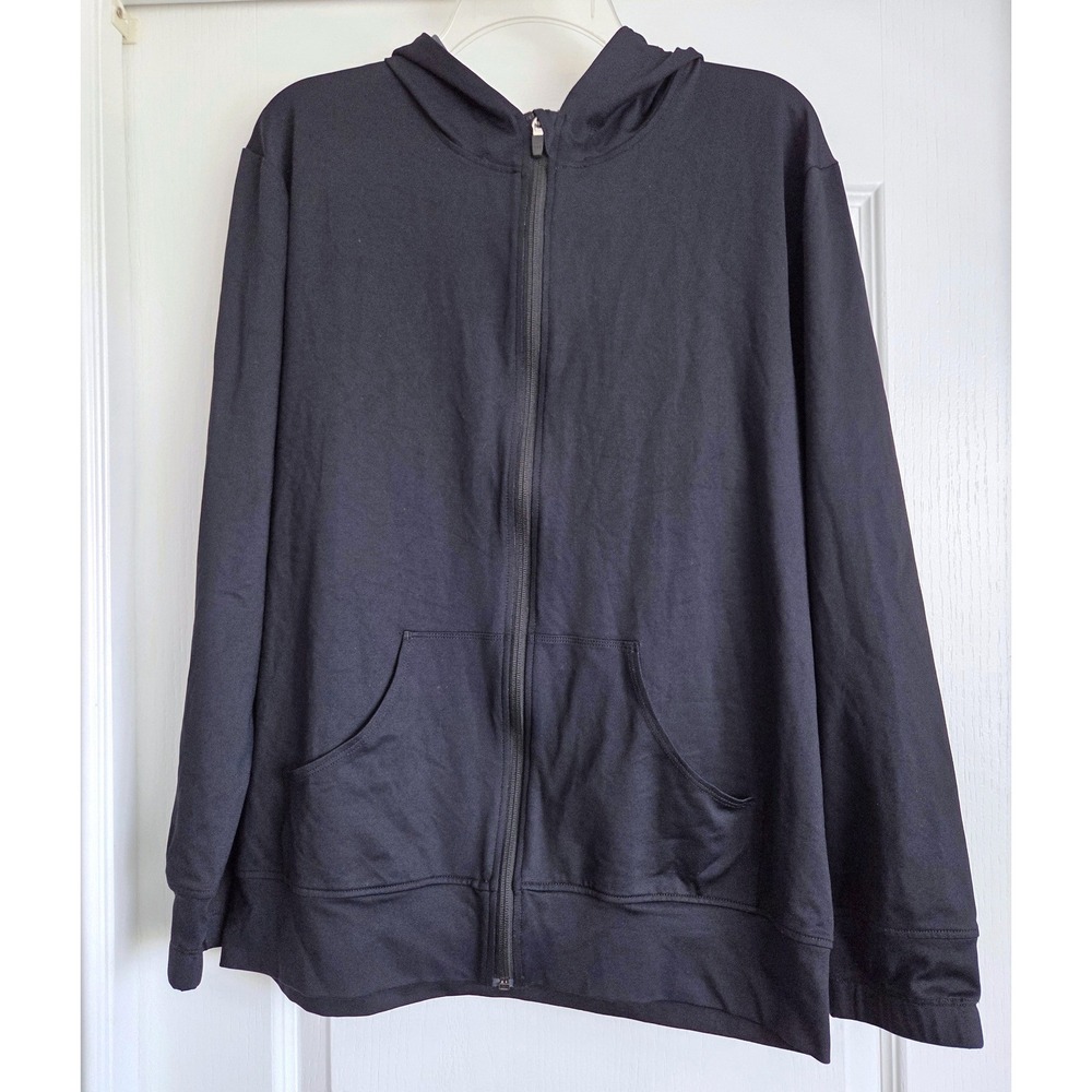 GORUCK Rucking Full Zip Hoodie Black Polartec Mens Medium Made in USA Activewear